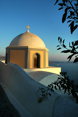 Dome in Golden Light