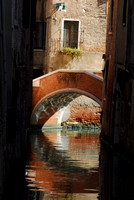 Bridge Reflection in Canal