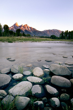 Sunrise at Schwabacher Landing