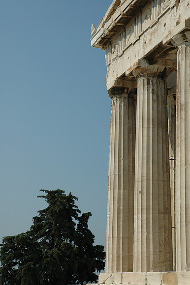 Parthenon Columns - Front Facade