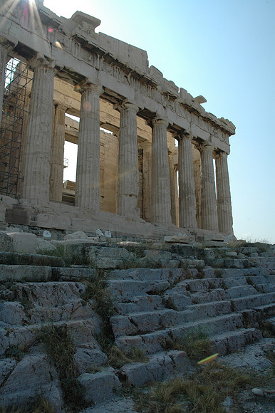 Parthenon Front Facade