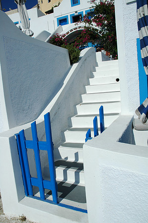 Blue Gate & Stairs