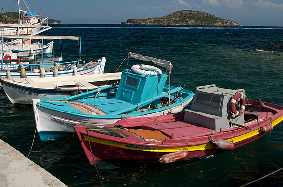 Fishing Boats & Skopelos