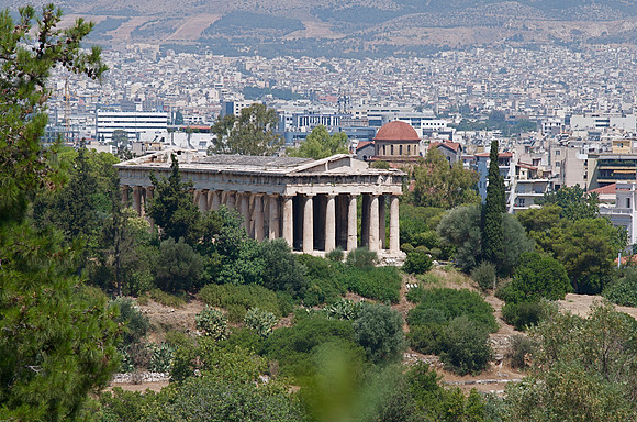 Temple of Hephaestus in Ancient Agora