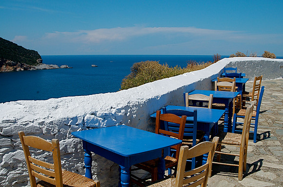 View from Kastro Taverna