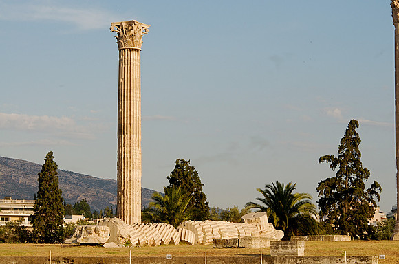 Fallen Column of Temple of Zeus