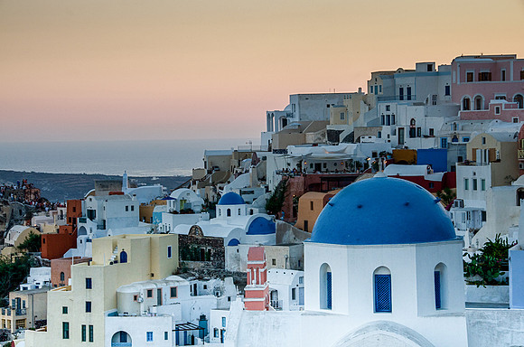 Village of Oia at Sunset