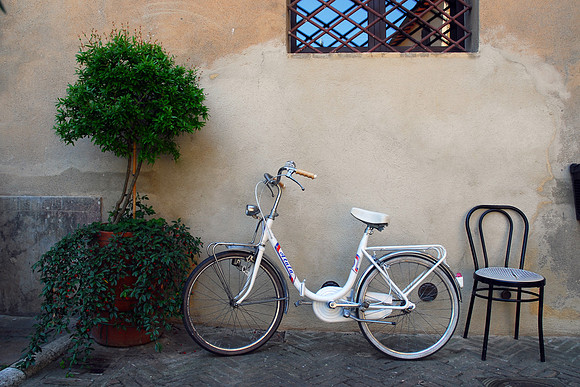 Bicycle in Pienza