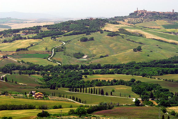 Road to Monticchiello