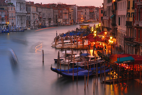 Sunset on the Grand Canal