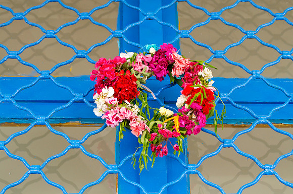 May Day Flower Wreath