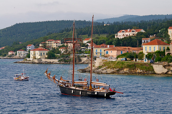 Sailing Ship in Harbour