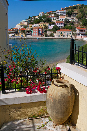 Courtyard with Vase