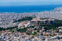Acropolis Hill amidst the City