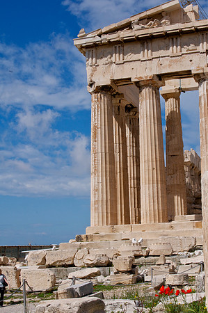 Parthenon Columns - Back Facade