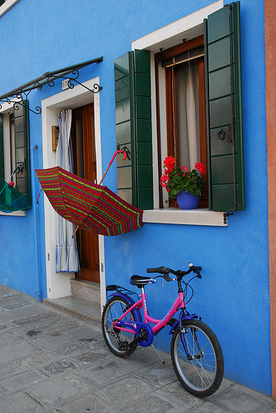 Umbrella & Bicycle