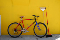 Brooms & Bicycle