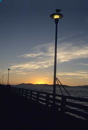 Sunset at the Berkeley Marina