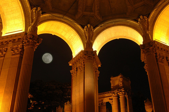 Palace of Fine Arts Full Moon
